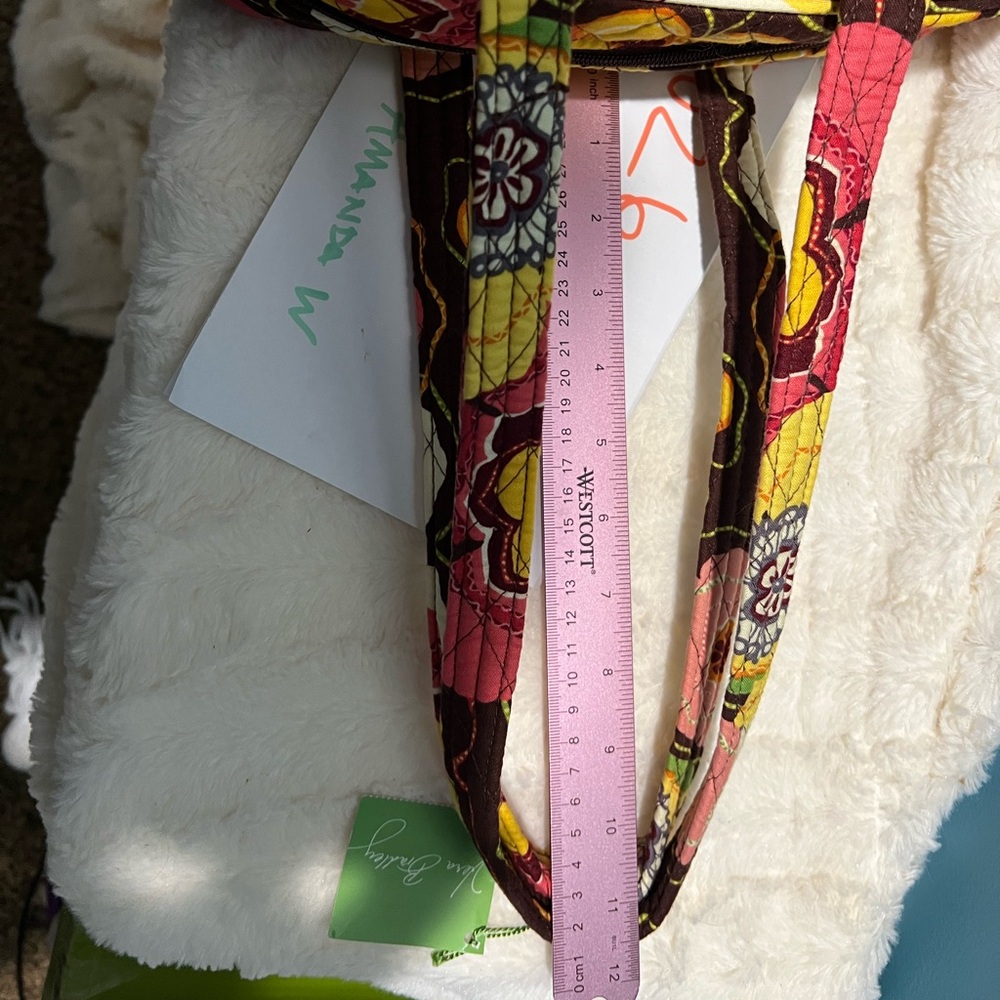 Vera Bradley quilted mini duffel Buttercup (likely) - Picture 5 of 6